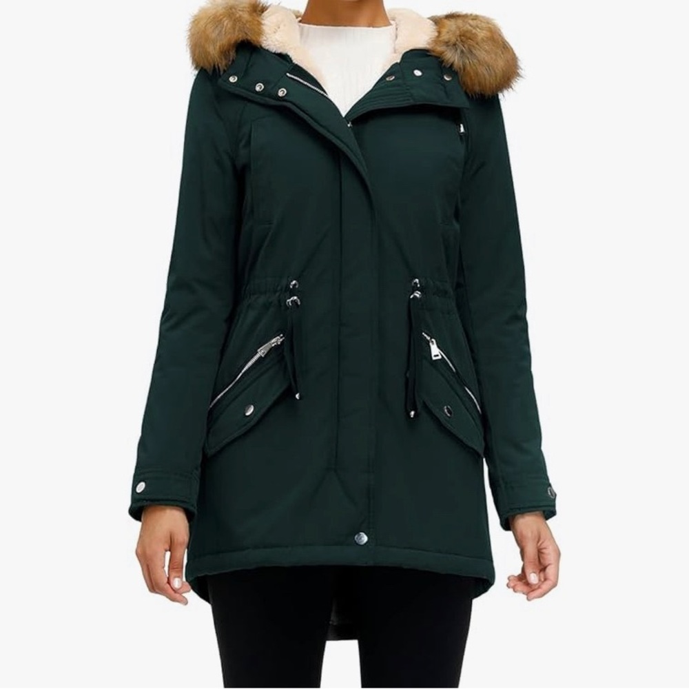 Women’s winter coat fleece lined